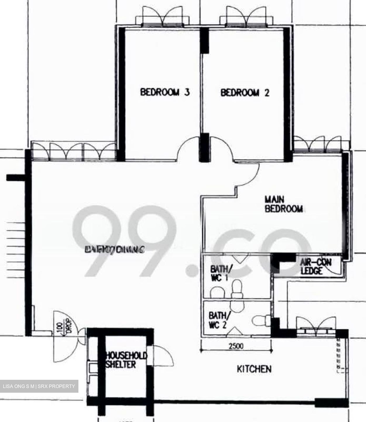 Blk 70 Redhill Rise (Bukit Merah), HDB 4 Rooms #575492691